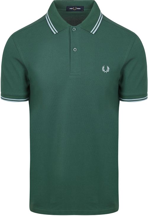 Fred Perry Polo Twin Tipped M3600 Vert Z59 Product