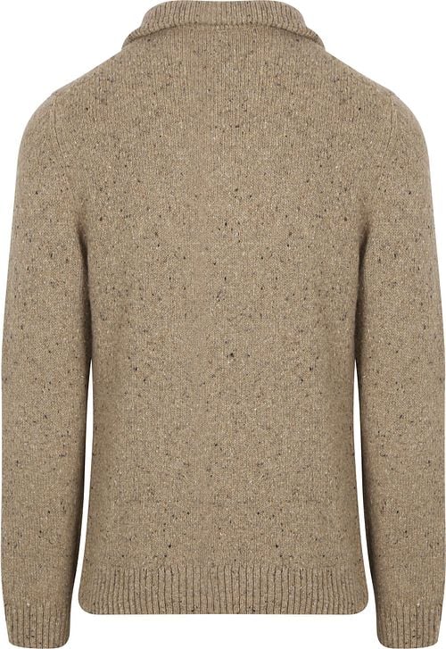 Gant Mocker Pullover Wool Blend Sand
