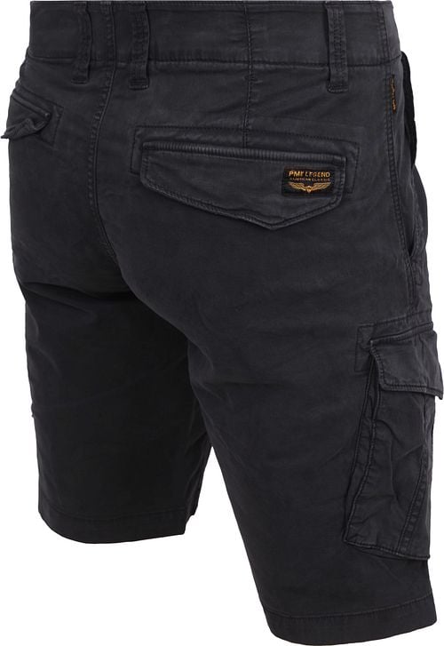 PME Legend Nordrop Cargo Shorts Schwarz Product / Achterkant