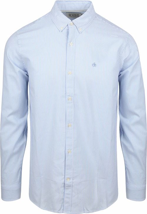Scotch and Soda Shirt Stripe Light Blue Product