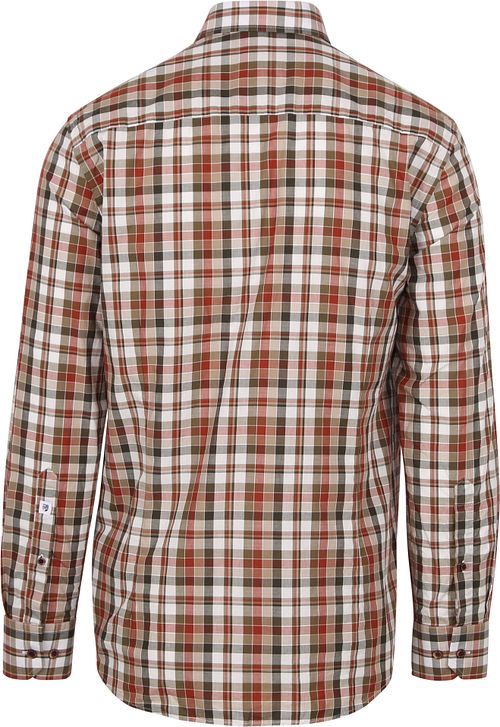 State Of Art Shirt Red Checkered Product / Achterkant