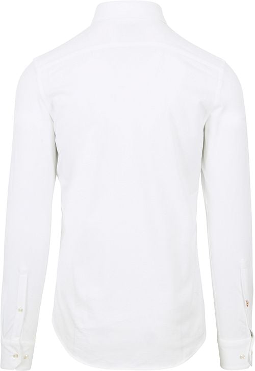 Suitable Camicia Poloshirt Wit Product / Achterkant