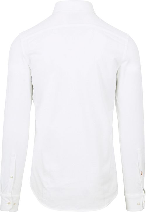 Suitable Camicia Polo Shirt White Product / Achterkant