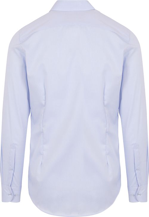 Suitable Twill Hemd Lichtblauw Product / Achterkant