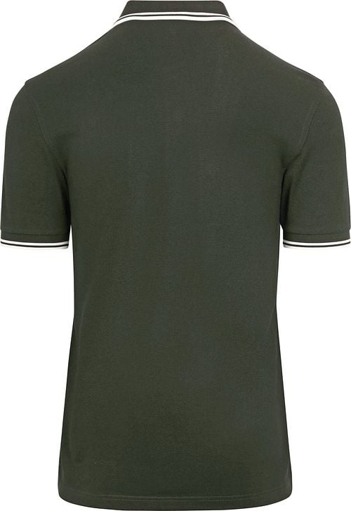Fred Perry Polo M3600 Dunkelgrün T50 Product / Achterkant