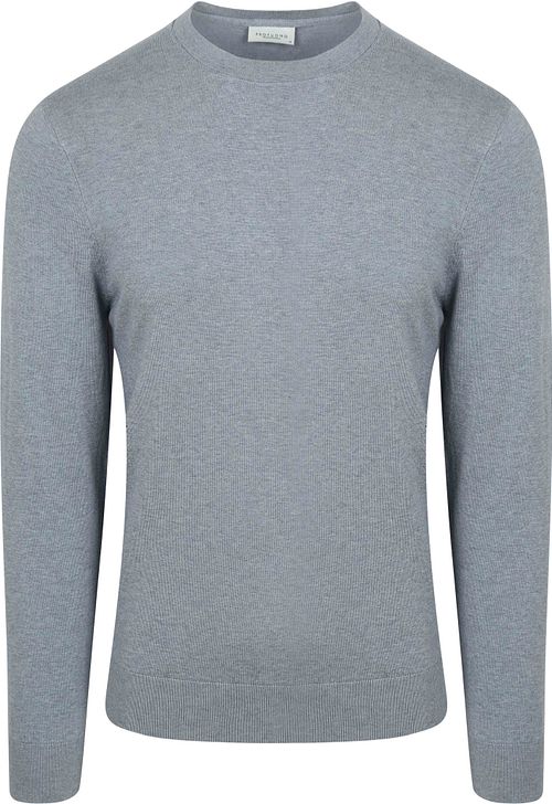 Profuomo Pullover Luxury Basic Blauw Product