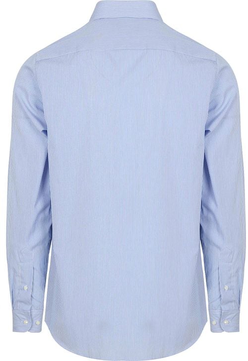 Steppin' Out Shirt Stripe Light Blue Product / Achterkant