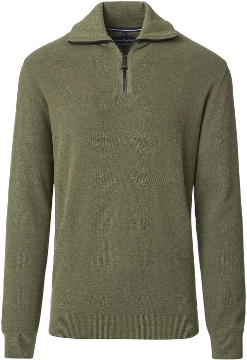 Casa Moda Halfzip Pullover Green Product