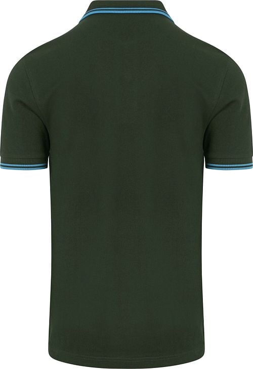 Fred Perry Polo M3600 Dunkelgrün W64 Product / Achterkant