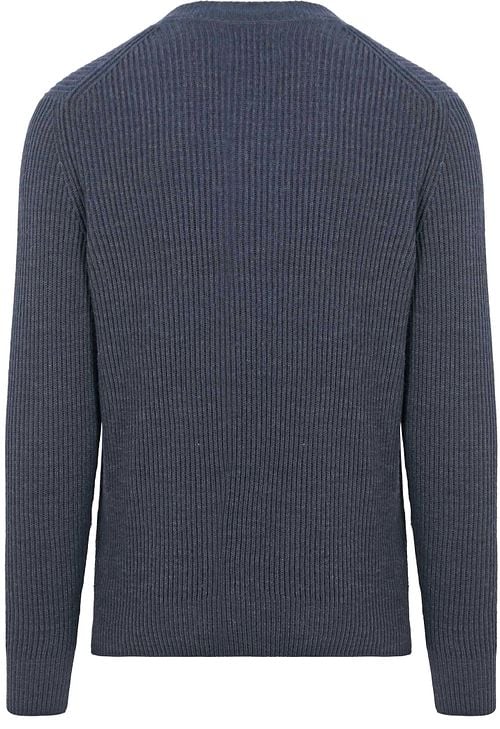 Marc O'Polo Pullover Wool Blend Navy Product / Achterkant