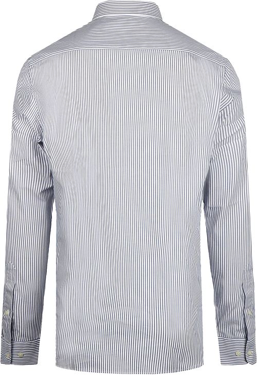 McGregor Chemise Poplin Rayures Bleu Product / Achterkant