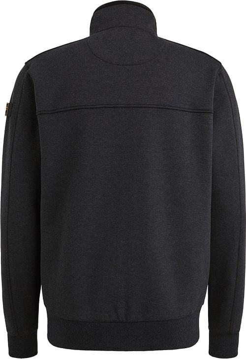 PME Legend Cardigan Interlock Navy Product / Achterkant