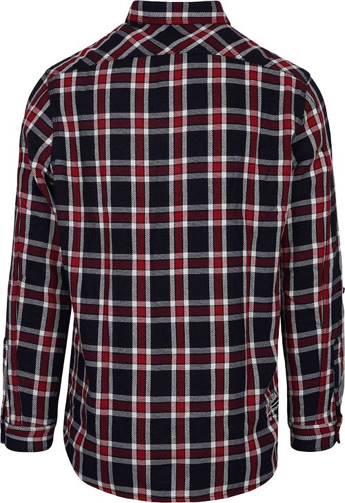 Scotch and Soda Shirt Checks Navy Product / Achterkant
