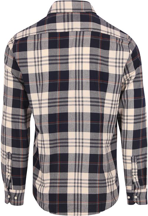Barbour Edgar Checkered Pane Blue Product / Achterkant