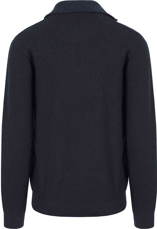 Casa Moda Halfzip Pullover Dark Blue Product / Achterkant