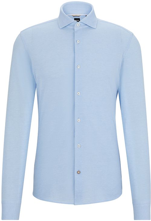 BOSS Hal Hemd Jersey Hellblau Product