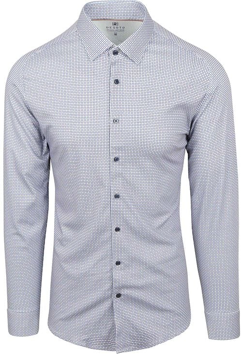 Desoto Shirt Print Blue Product