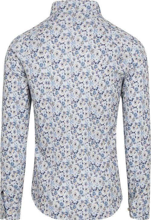 Desoto Shirt Smooth Violets Blue Product / Achterkant