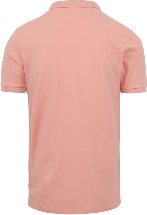 KnowledgeCotton Apparel Polo Shirt Pink Product / Achterkant