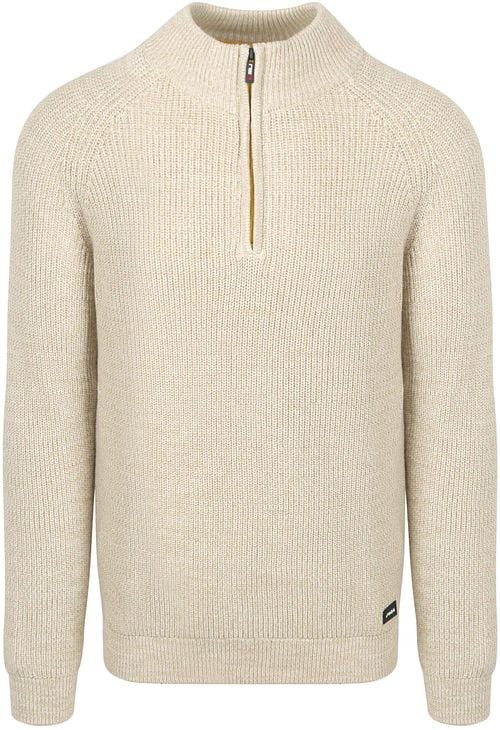 NZA Half Zip Trui Drake Warm Beige Product