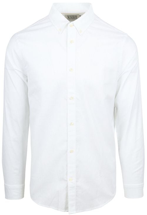 Scotch and Soda Core Oxford Overhemd Wit Product