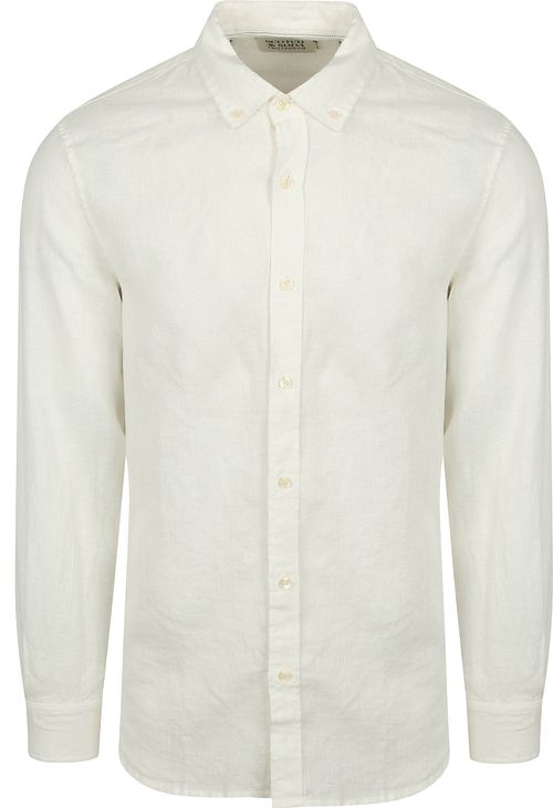 Scotch and Soda Leinenhemd Weiß Product