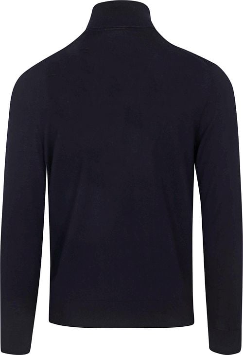 Suitable Merino Turtleneck Navy Product / Achterkant