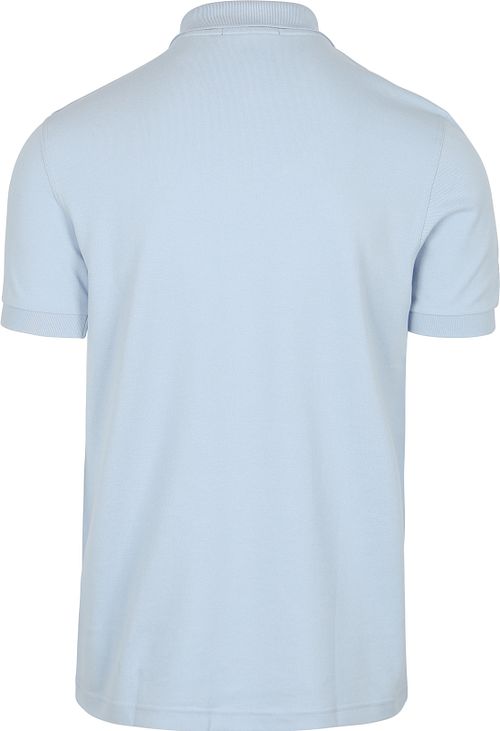 Fred Perry Polo M6000 Lichtblauw Product / Achterkant