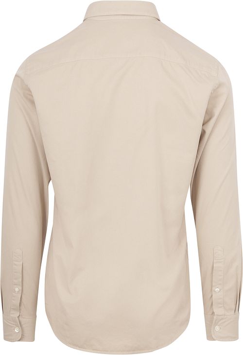 King Essentials The Tommy Chemise Beige Product / Achterkant