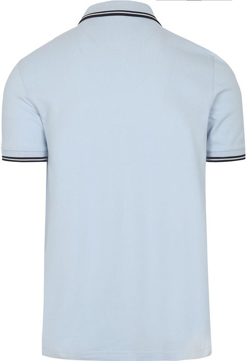 Fred Perry Polo Twin Tipped M3600 Blauw Y69 Product / Achterkant