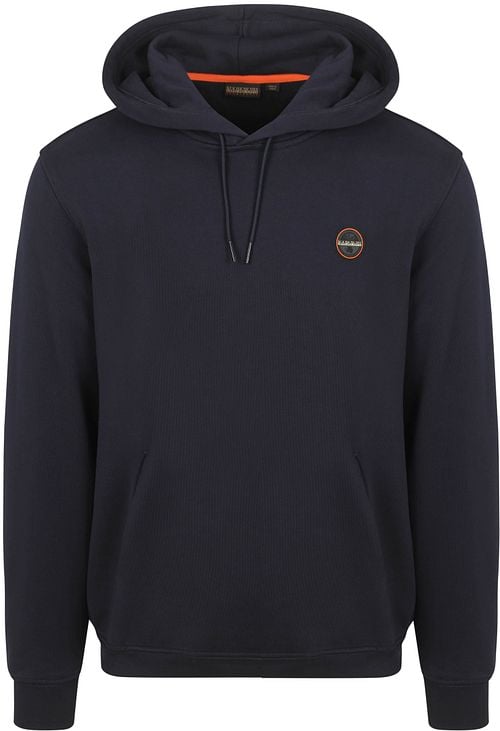 Napapijri Badge Hoodie Navy Product
