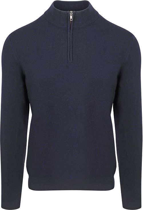 Steppin' Out Half Zip Pullover Merino Wool Navy Product