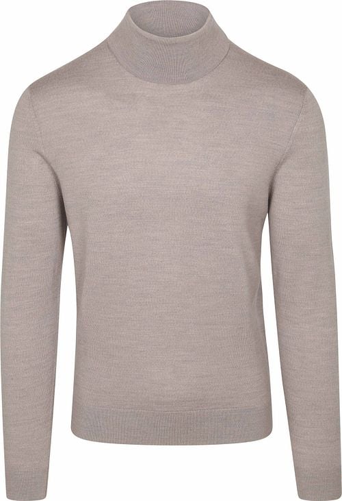 Suitable Merino Turtleneck Greige Product