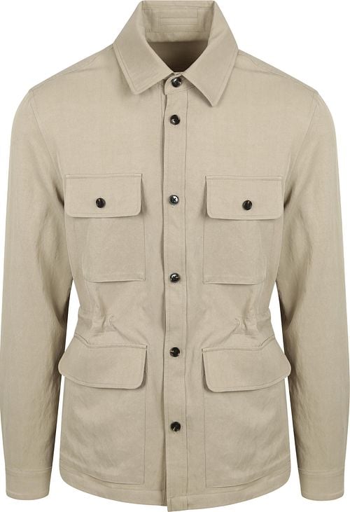 Suitable Overshirt Tencel Greige Product