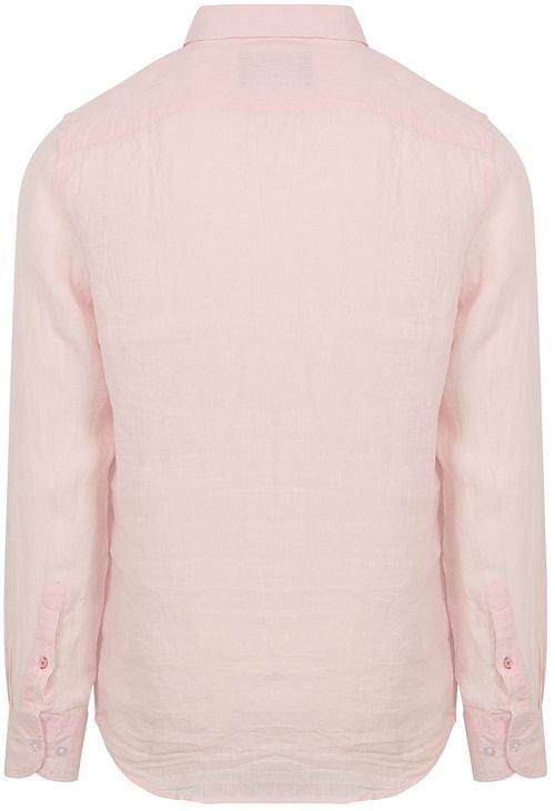 Suitable Shirt Linen Light Pink Product / Achterkant