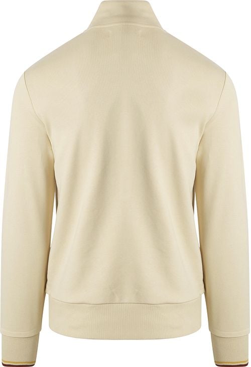 Fred Perry Half Zip Pullover Ecru Product / Achterkant