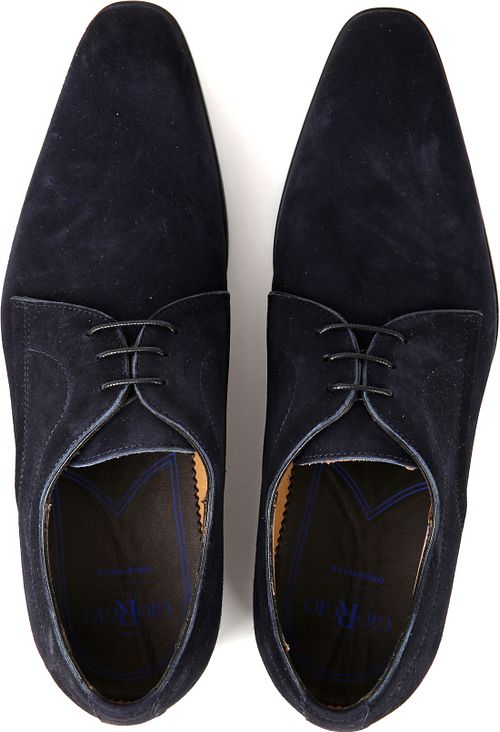Giorgio Amalfi Shoe Suede Deep Blue Product