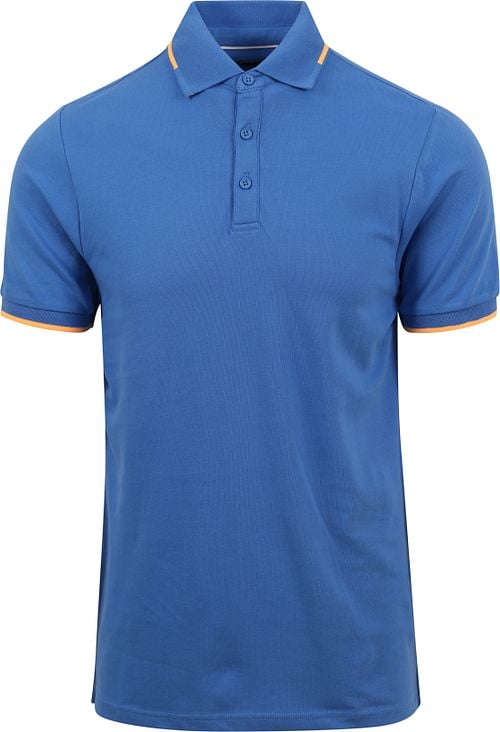Suitable Fluo B Polo Blauw Product