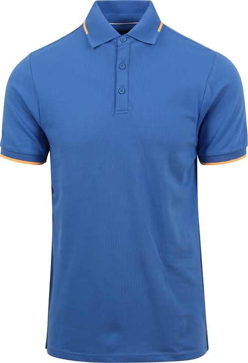 Suitable Fluo B Polo Shirt Blue Product