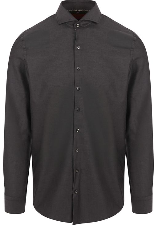 Suitable Twill Overhemd Antraciet Product