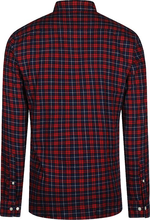 McGregor Chemise Bleu Rouge A Carreaux Product / Achterkant