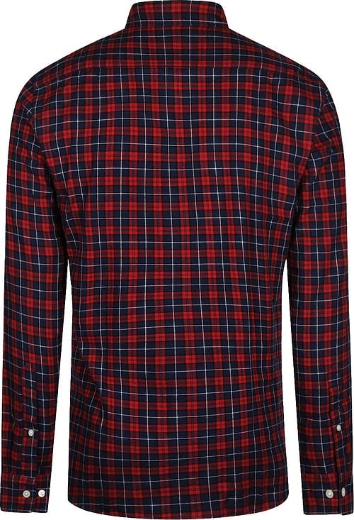 McGregor Shirt Checks Red Blue Product / Achterkant