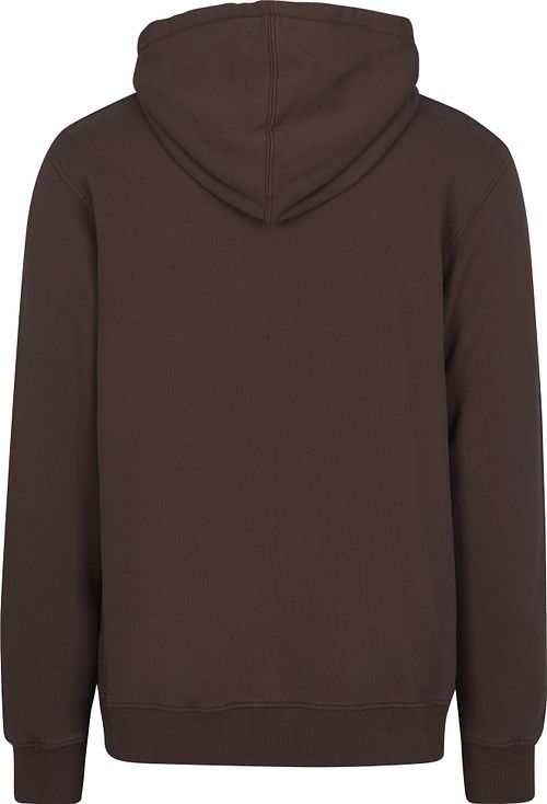 Colorful Standard Sweat à Capuche Organique Marron Foncé Product / Achterkant