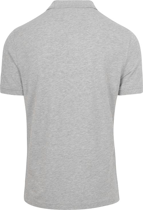 King Essentials The Rene Poloshirt Grijs Product / Achterkant