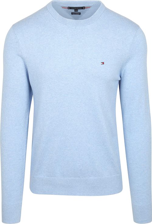 Tommy Hilfiger Pull Cotton Kashmir Bleu Clair Product