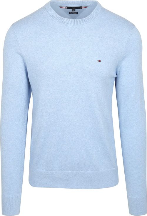 Tommy Hilfiger Pullover Cotton Kashmir Light Blue Product