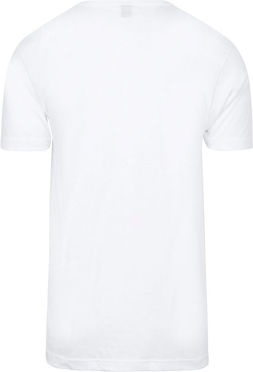 Alan Red West-Virginia V-Neck White 2-Pack Product / Achterkant
