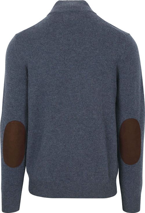 Barbour Sweater Mocker Laine Indigo