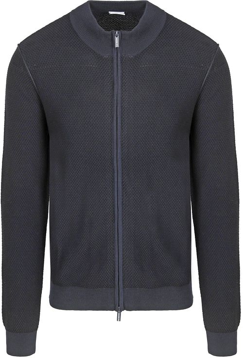 Blue Industry Vest Structuur Navy Product