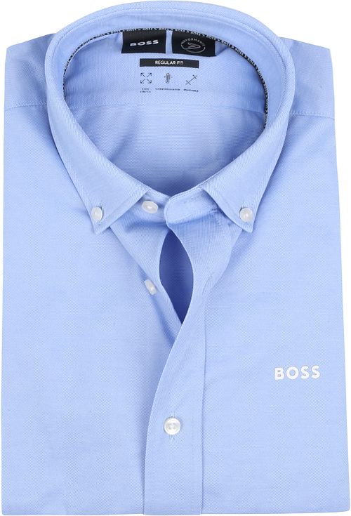 BOSS Overhemd Uni Lichtblauw Product